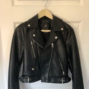 S Zara Leather Jacket
